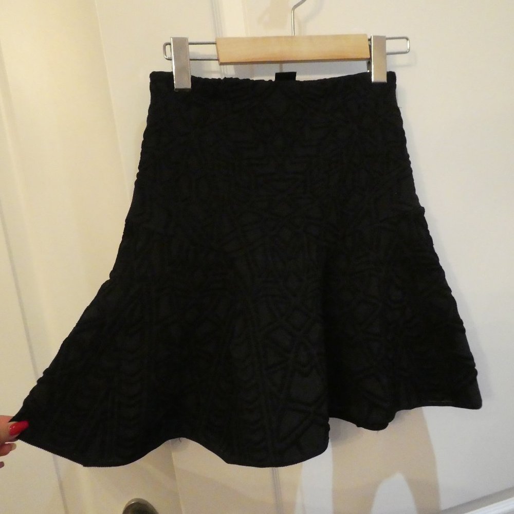RVN Embossed Skater Skirt - XS